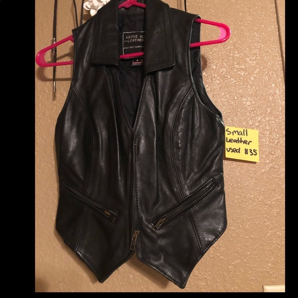 Leather vest! - Picture 1 of 2